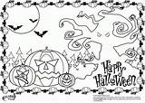 halloween Colouring Pages Free Printable 494796 sketch template