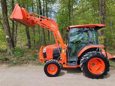 SOLD! 2018 Kubota L3560 HST Compact Cab Tractor, Loader & Back Blade ...