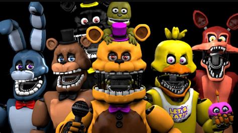 Fixed animatronics | Five Nights At Freddy's Amino