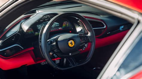 Ferrari 296 GTB Interior Layout & Technology | Top Gear