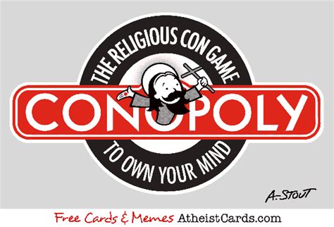 The worst CON GAME—> : r/Andy_Atheist_Cartoons