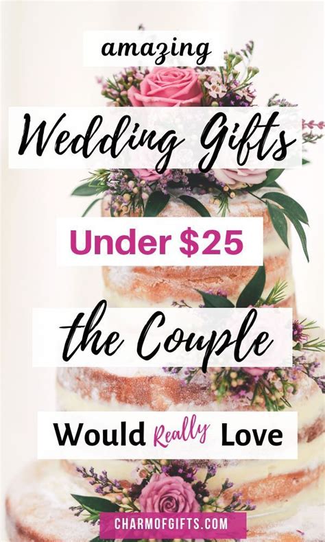 These Wedding gifts are under $25 but they are so amazing the newlywed couple would love them ...