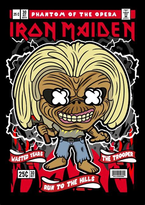 iron maiden fanart - Digital Print - Digital Art, Entertainment, Music ...