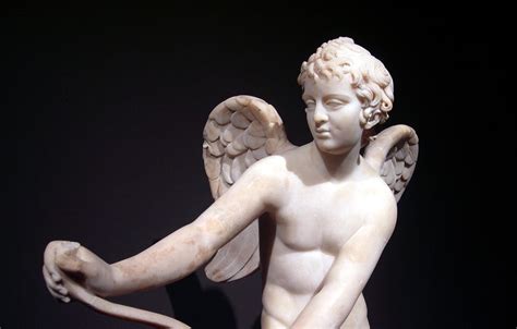 Cupid, Ancient Roman sculpture from the Archaeological Museum of Alicante. | Roman sculpture ...