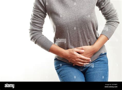 Women Have Severe Menstrual Cramps Stock Photo - Alamy