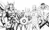 Avenger Coloring Pages  Learny Kids sketch template