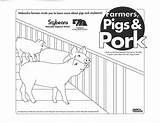 Pork Chops Coloring Pages sketch template