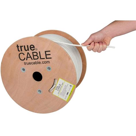 Cat6 Shielded Plenum Cable | trueCABLE (Free Shipping)