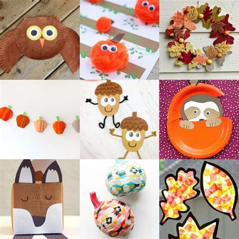 Fun Fall Crafts For Kids: the Ultimate List! - DIY Candy