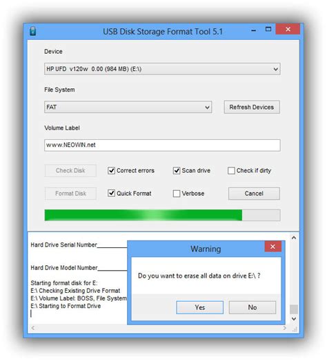 USB Disk Storage Format Tool 5.1 - Neowin