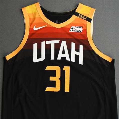 Georges Niang - Utah Jazz - Game-Worn City Edition Jersey - 2020-21 NBA Season | NBA Auctions