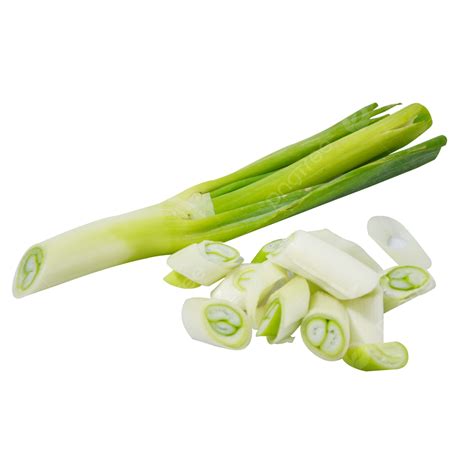 A Slice Of Delicious Green Scallions And Scallions, Delicious, A ...