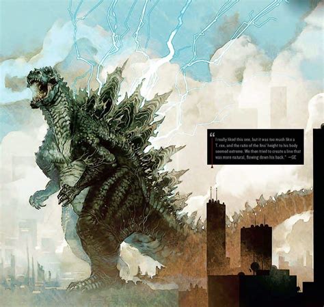 12 Gorgeous Early Concept Designs For Godzilla | Godzilla, Giant ...