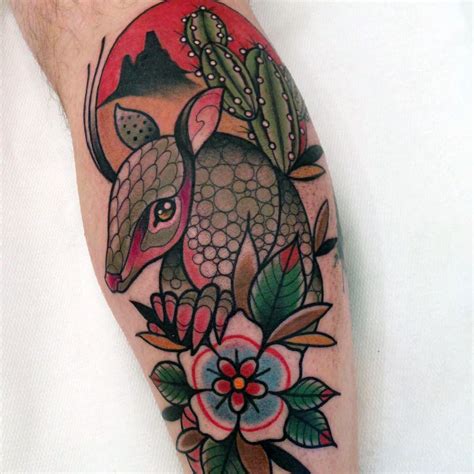 Armadillo tattoo | Animal tattoos, Tattoos, Cowgirl tattoos