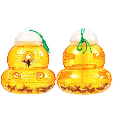 Buy Wasp Trap Bee Traps 2 Pack Wasp Trap Hornets 2018 Second Generation ...