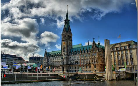 Hamburg City Hall wallpaper - World wallpapers - #11399