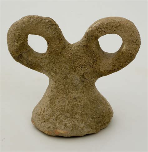 From the Harvard Art Museums’ collections Terracotta Eye Idol, Tel Brak | Harvard art museum ...