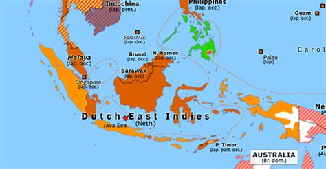 Battle of Java Sea | Historical Atlas of Asia Pacific (27 February 1942) | Omniatlas