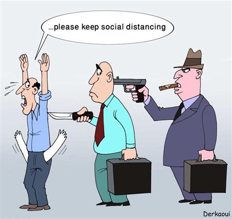 social distancing | Cartoon Movement