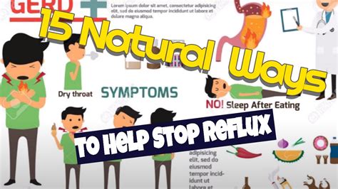 15 natural ways I use to help my silent reflux lpr Gerd acid reflux - YouTube