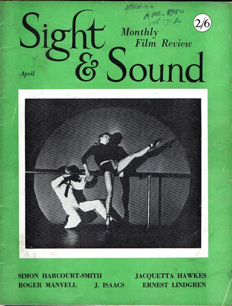 SIGHT AND SOUND | Rare Film Posters