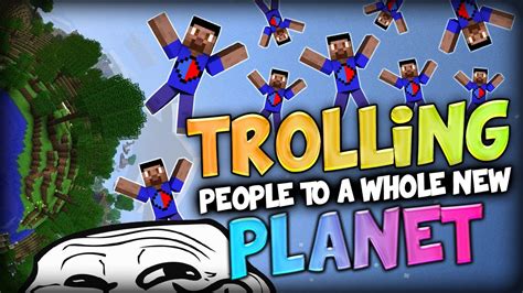 TROLLING VIKKSTAR TO ANOTHER PLANET? - Minecraft Beautiful Parkour w ...