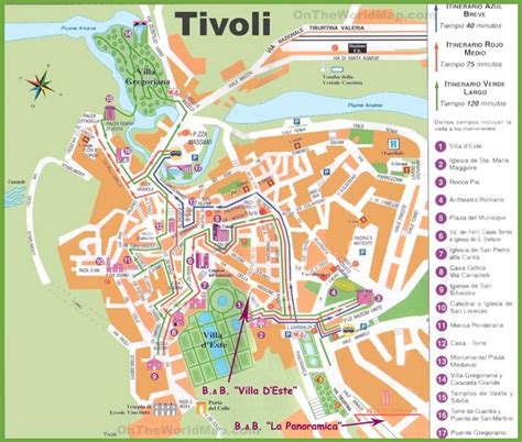 Tivoli tourist map | Tourist map, Tourist, Tivoli