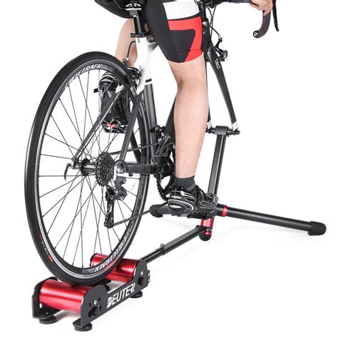 Deter 24"-29" bike roller trainer portable indoor home exercise workout ...