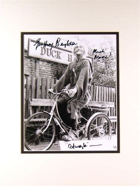 Geoffrey Bayldon Autograph Photo Signed - Catweazle