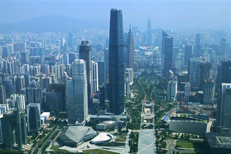 The view of Guangzhou's skyline from the Canton Tower. | Flickr