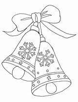 Jingle bell coloring Page sketch template