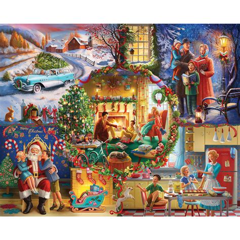 Christmas Traditions 1000 Piece Jigsaw Puzzle | Spilsbury