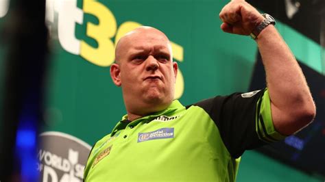 Michael van Gerwen clinches Poland Darts Masters title with win over Dimitri Van den Bergh ...