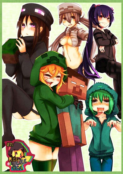 minecraft anime by PikaBlackGirl on DeviantArt