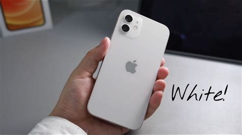 iPhone 12 White Unboxing & Hands On | White Color | First Look - YouTube