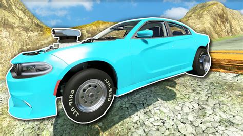 Drag Racing down a Mountain! - BeamNG Multiplayer Mod Gameplay - YouTube