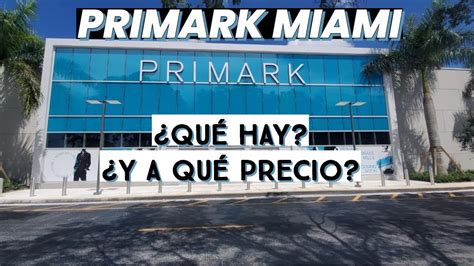 Primark Miami: ¿Qué hay y a qué precio? - YouTube