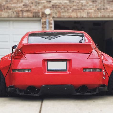 EPR-INT. 350z RB Style Rear Spoiler Carbon Fiber - USA WAREHOUSE