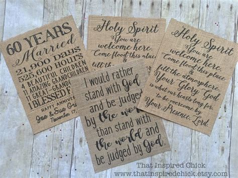 Holy Spirit You Are Welcome Here Lyrics / 8x10 Burlap Print / - Etsy