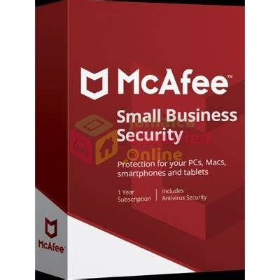 For Sale: Buy McAfee Small Business Security - Softwareexcel - 299 ...