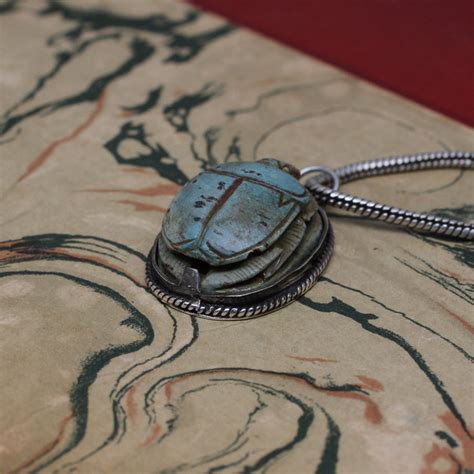 Ancient Egyptian Scarab Pendant – Pippin Vintage Jewelry