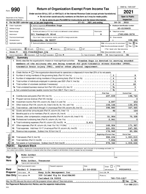 Fillable Online 2021+Form+990.pdf Fax Email Print - pdfFiller