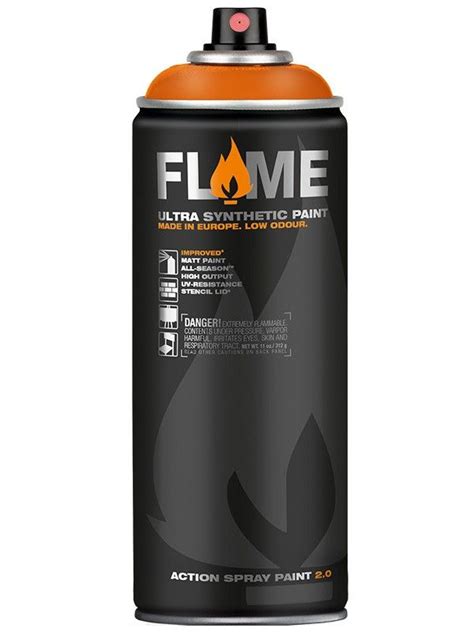 Flame Orange | Graffiti spray paint, Spray paint cans, Aerosol paint