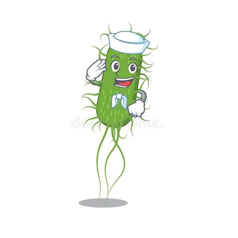 Cartoon character of e.coli bacteria having a megaphone. Vector illustration #Sponsored , #ad, # ...