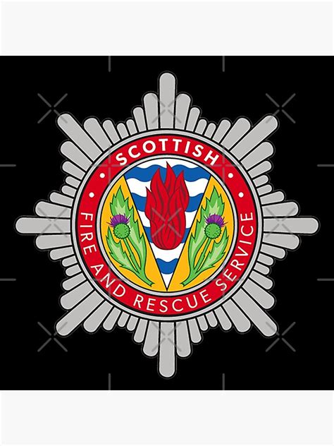 "Scottish Fire and Rescue Service emblem" Art Print for Sale by VikingZen | Redbubble