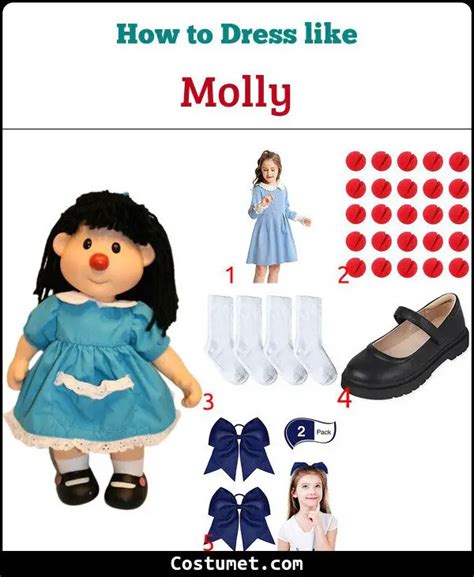 Molly's Costume from The Big Comfy Couch for Halloween