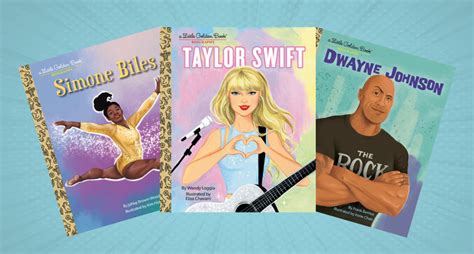 Taylor Swift, The Rock to be subjects of Little Golden Book