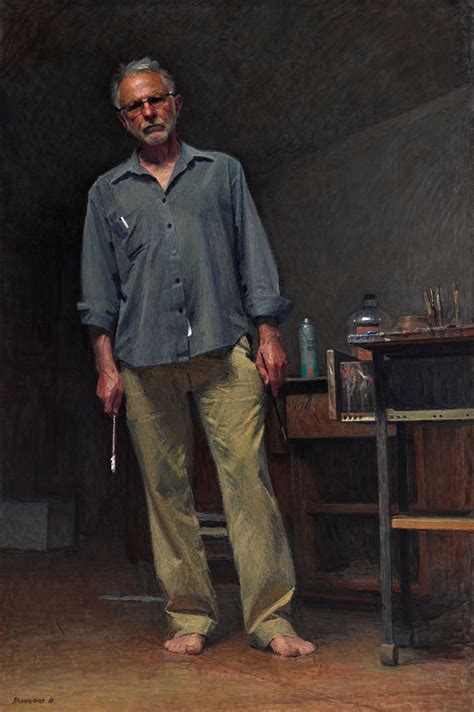 Robert Hannaford: Robert Hannaford self-portrait :: Archibald Prize ...