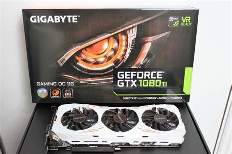 Gigabyte NVIDIA GeForce GTX 1080 Ti GAMING OC 11G GDDR5x Graphics Card ...