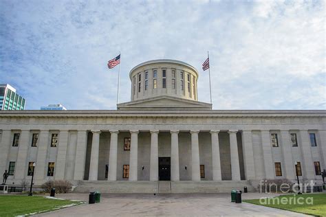 Ohio Statehouse State Capitol Building During the Day Photograph by ...